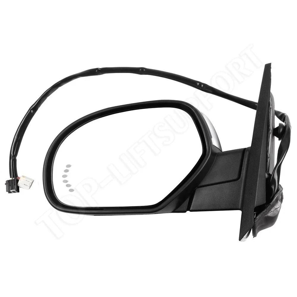 Power Heated Chrome Memory Side Mirrors for Chevy GMC (2007–2013)