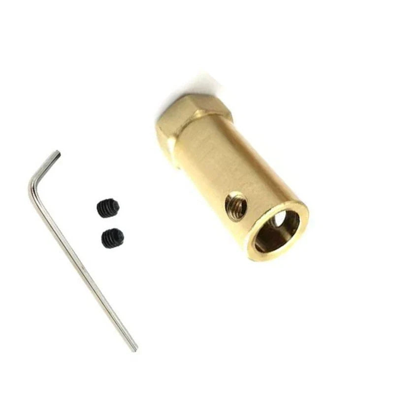 Hexagonal Wheel Coupler for - Brass Plating, Anti-Rust