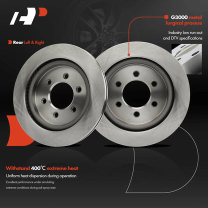 Disc Brake Rotors Rear for Ford F-150, Expedition (2018-2021)