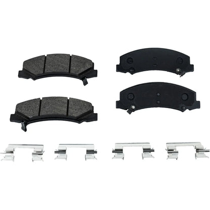 Complete Brake Pad Set (Front & Rear) for Buick Lucerne 2006-2011