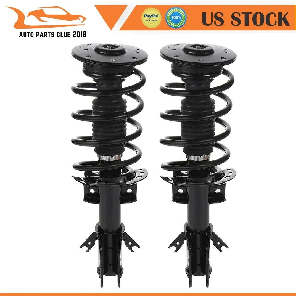 Strut & Shock Set for Ford Fusion (2013-2018) w/Coil Spring & Sway Bars