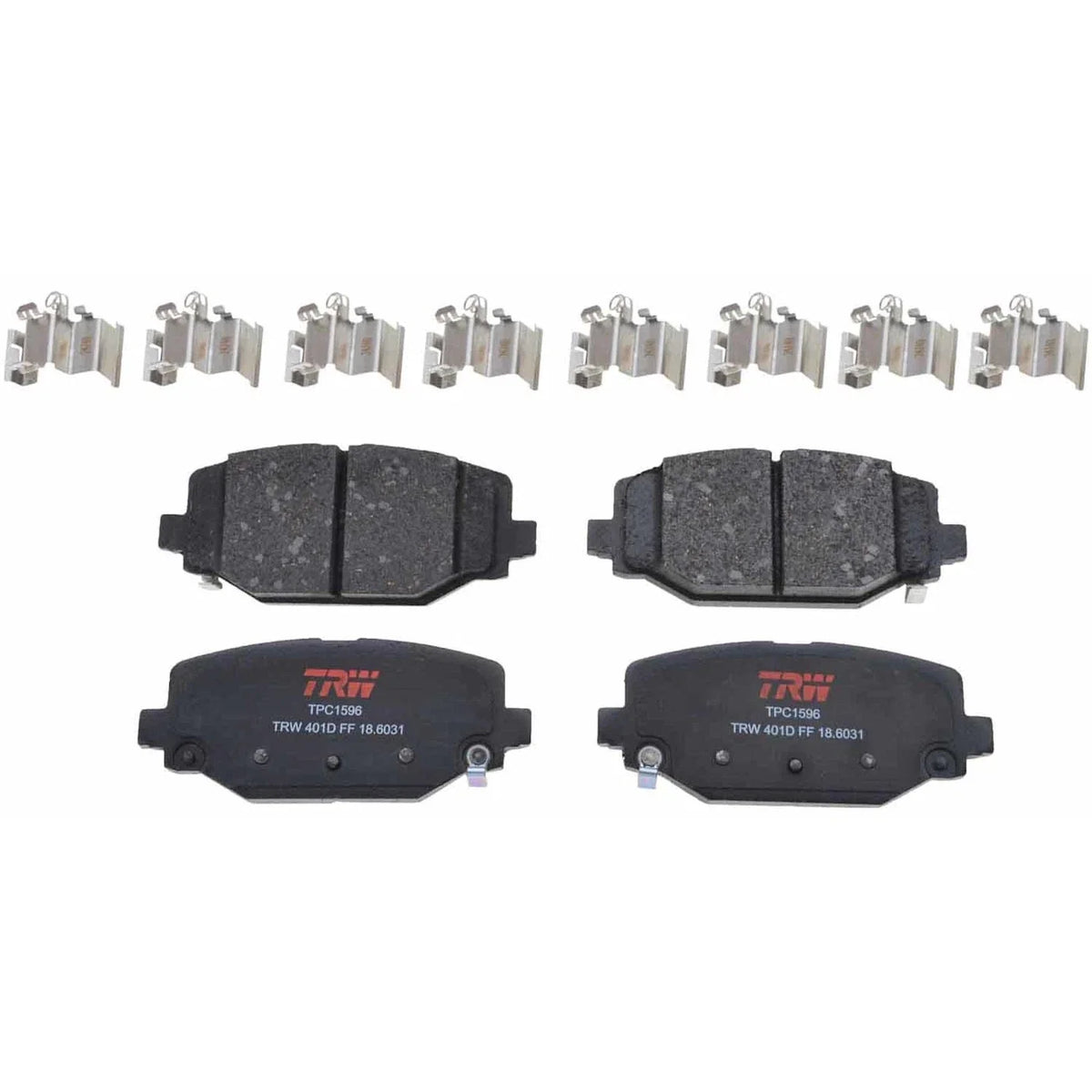 Brake Pads Set, Rear for Dodge Grand Caravan 2012-2020