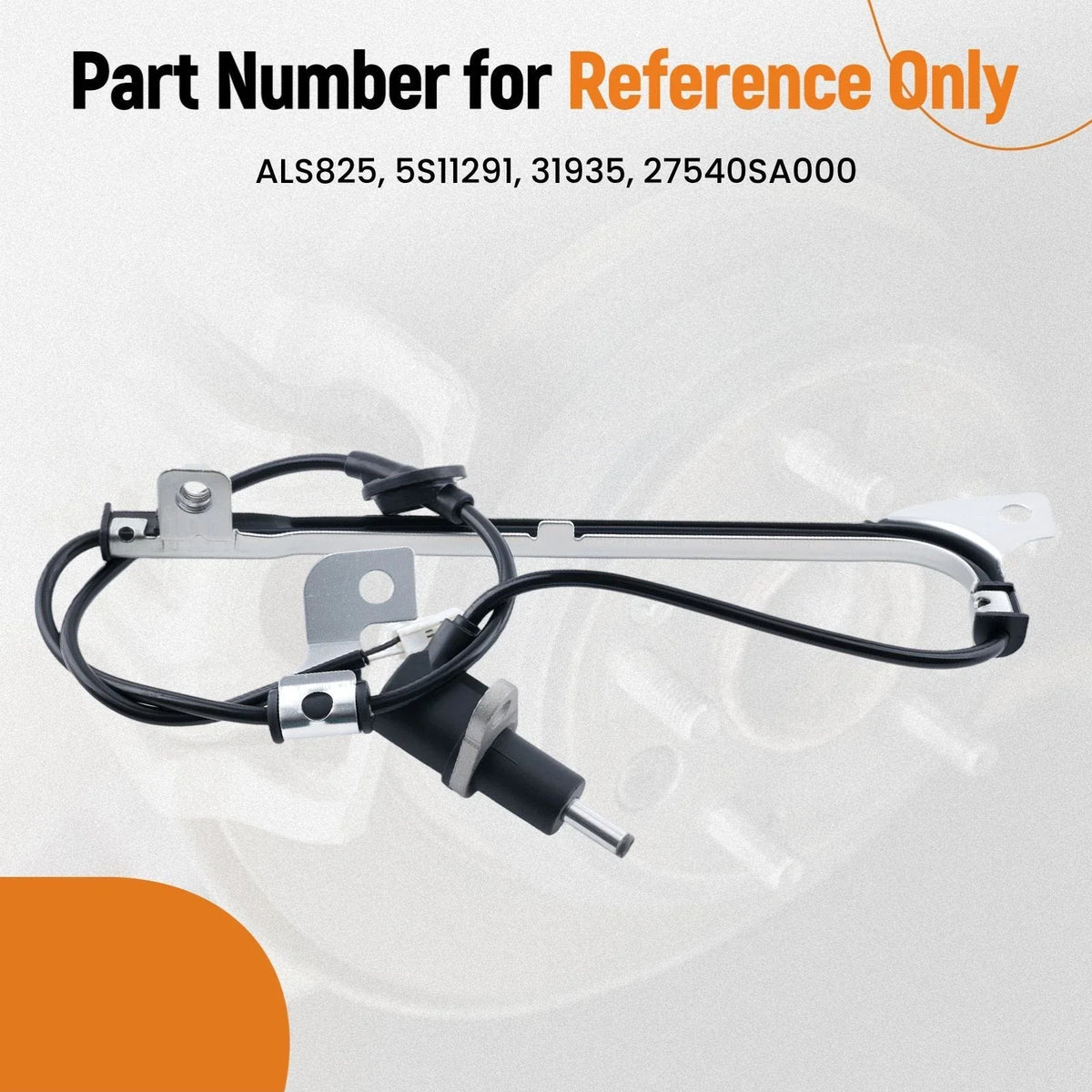 ABS Speed Sensor Rear Right for Subaru Forester (2003–2007) ALS825 27540SA000 31935