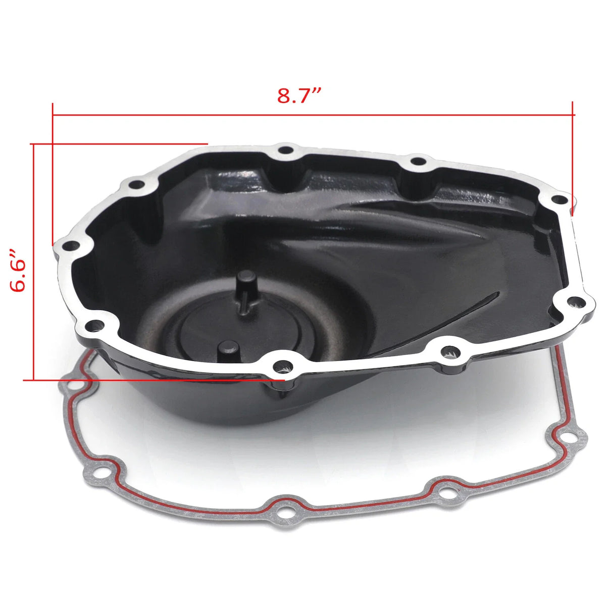 Black Engine Cover for Harley-Davidson Softail (2018–Present), Touring Trike (2017–Present)