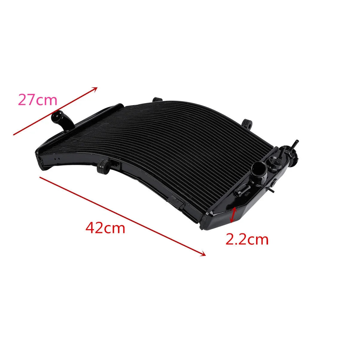 Radiator Cooling Cooler for Suzuki GSXR600 (2004–2005) Aluminum