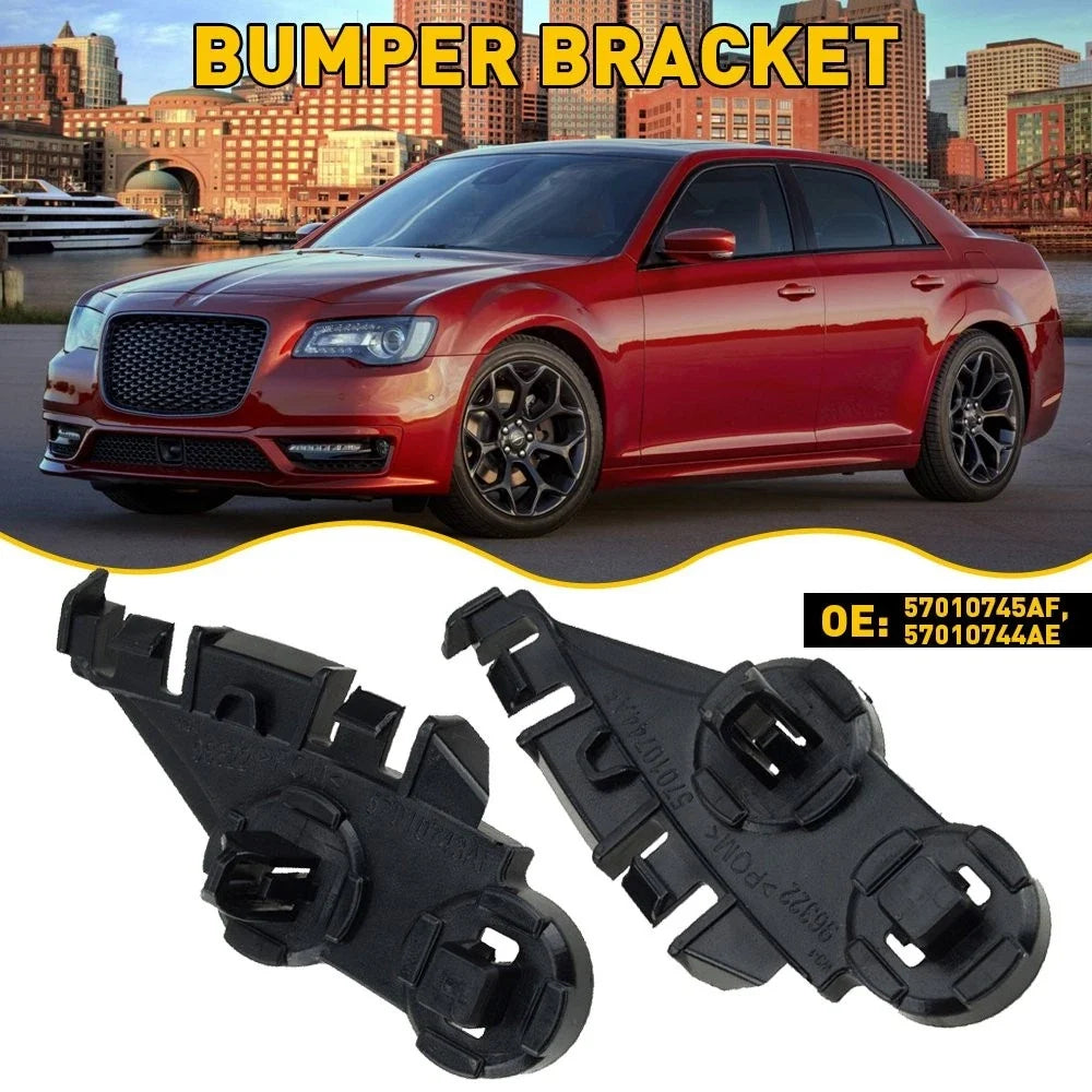 Set of 2 Bumper Support Brackets for Chrysler 300 (2011–2020) 57010745AF