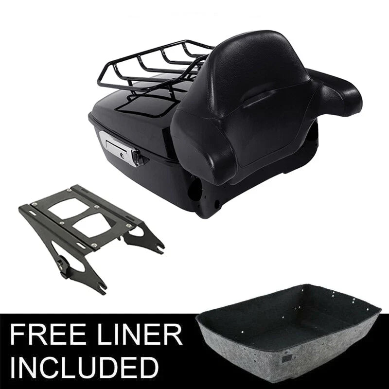 Trunk Backrest Pad for Harley Electra Road Glide (2014-2026)