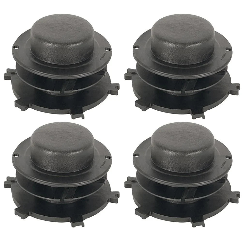 Set of 4 Trimmer Head Spools for Stihl FS 44, FS 100, FS 110, 110, 120, 130, 200