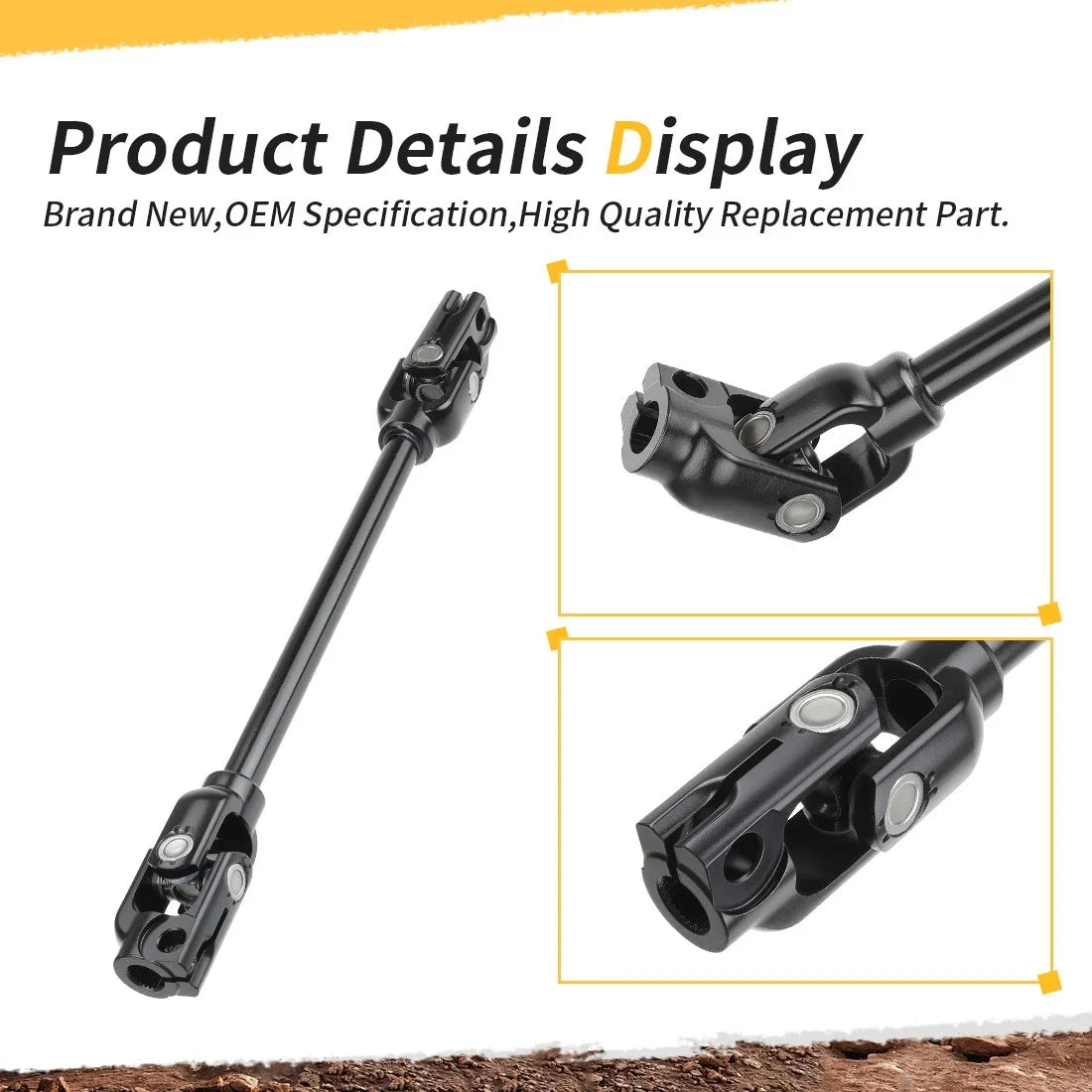 Steering Shaft Lower for Polaris Ranger Diesel 900, 800 (2012-2014)
