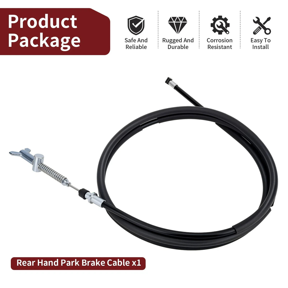 Rear Hand Park Brake Cable 4S2-F6341-00-00 for Yamaha Grizzly 350 450