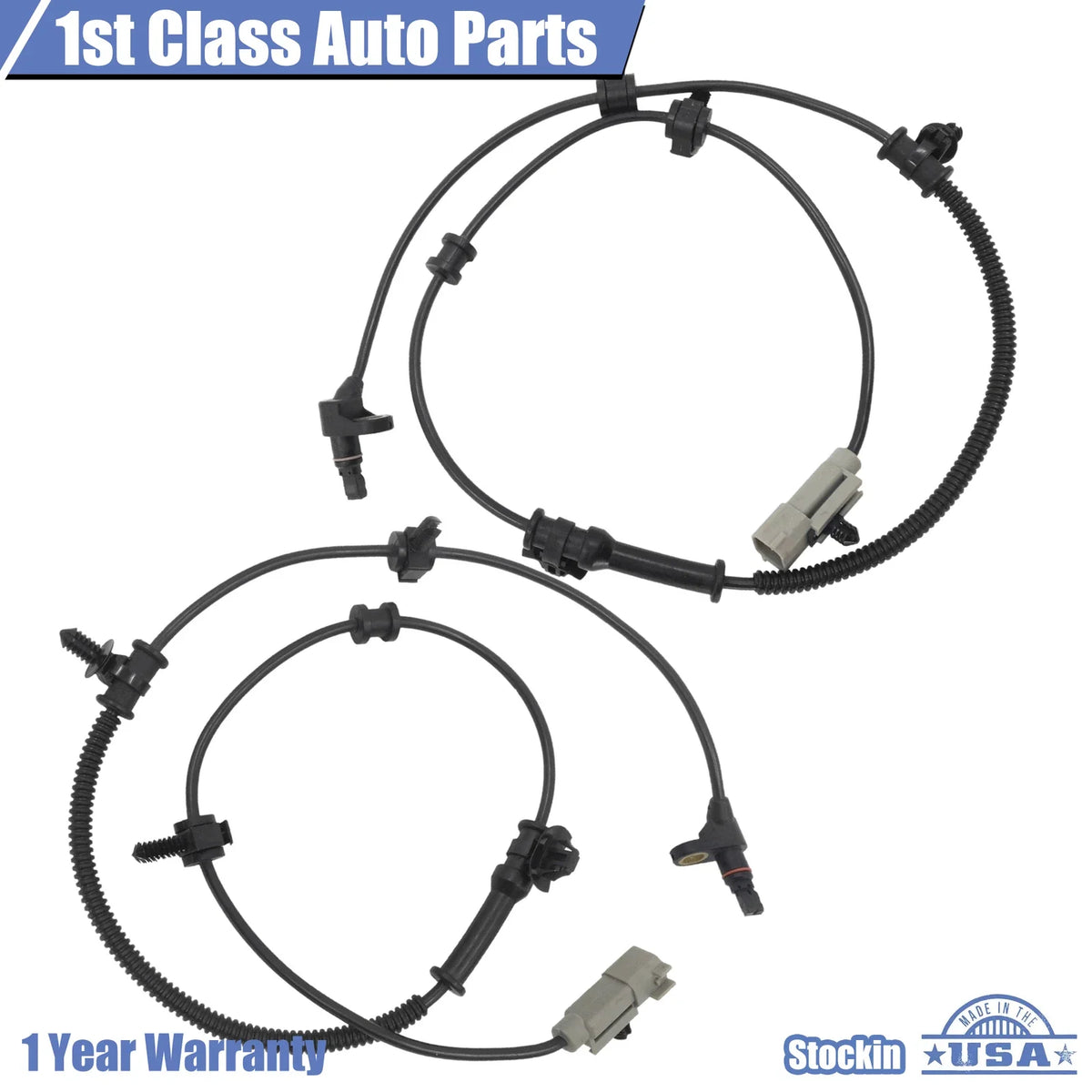 2X ABS Wheel Speed Sensor for Jeep Commander Grand Cherokee (2006–2010)