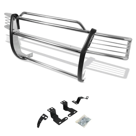 Chrome Front Bumper Brush Grill Guard for Dodge Dakota/Durango (1997–2004)