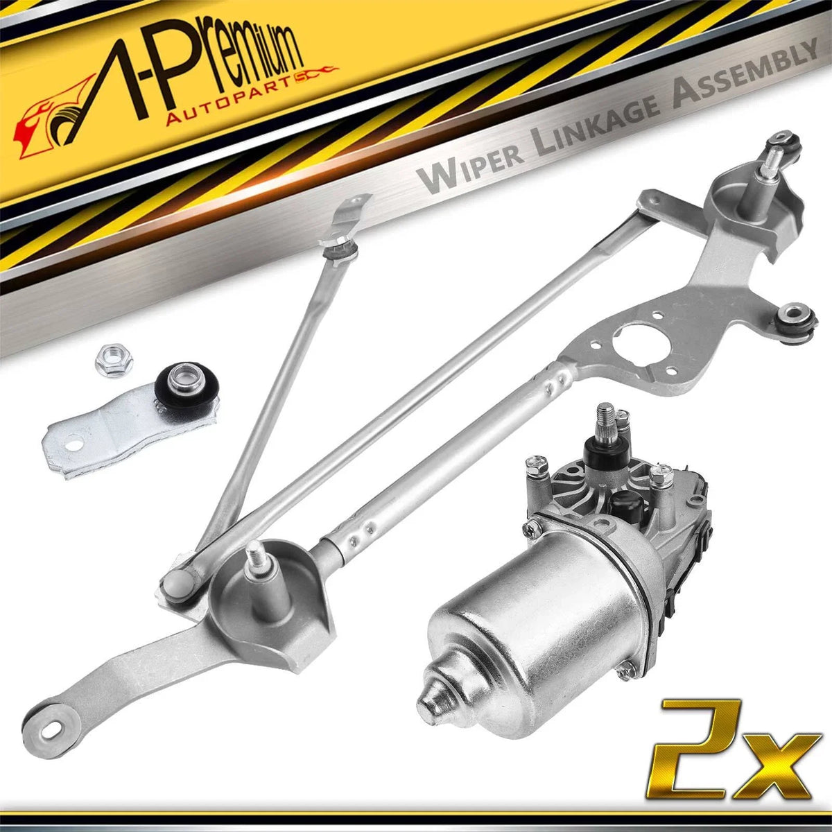 Windshield Wiper Linkage Assembly with Motor for Buick LaCrosse (2010–2016)