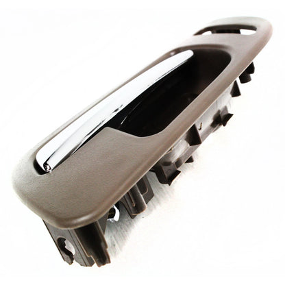 Interior Door Handle for Chevy GMC (Cashmere & Chrome, Front Right)