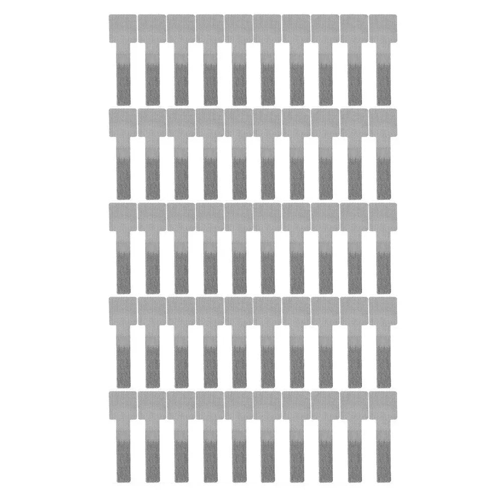 50 Tie Fastening Cable Organizers for Workspace Setup