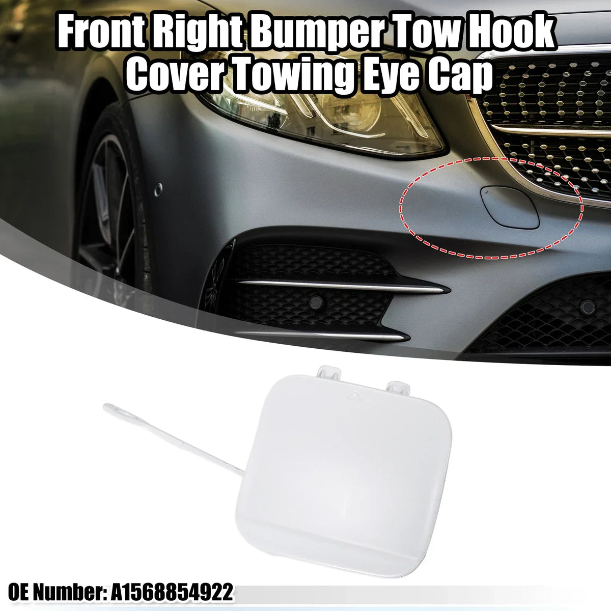 Front Right Cover for Tow Hook - Mercedes Benz GLA250 (2015-2023)