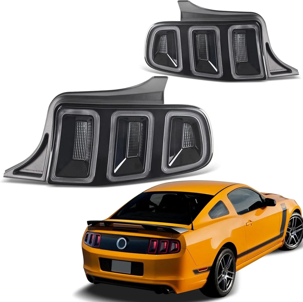LED Tail Lights Sequential Set for Ford Mustang 2010–2014