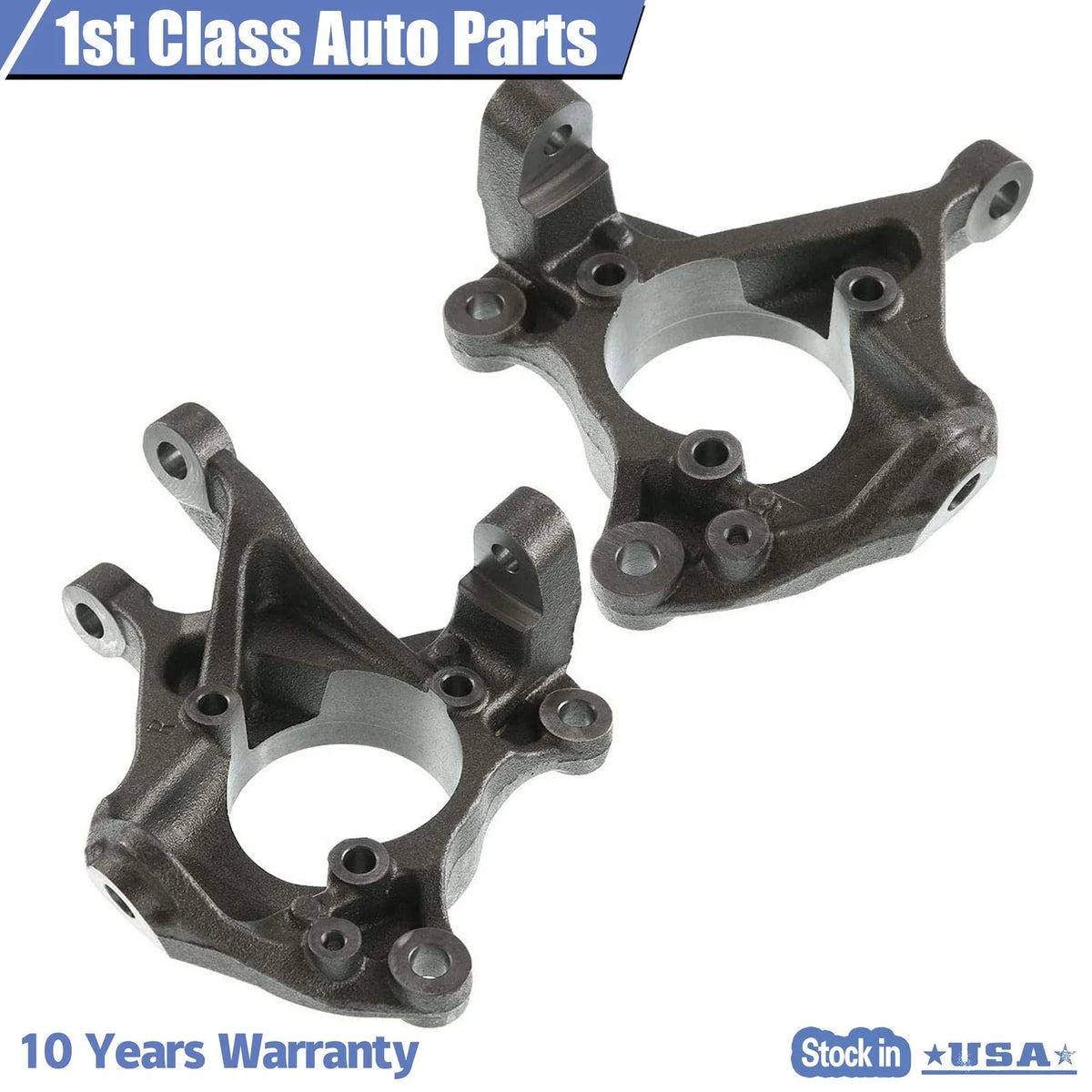 2Pcs Front Steering Knuckle for Jeep Wrangler (2007–2018)