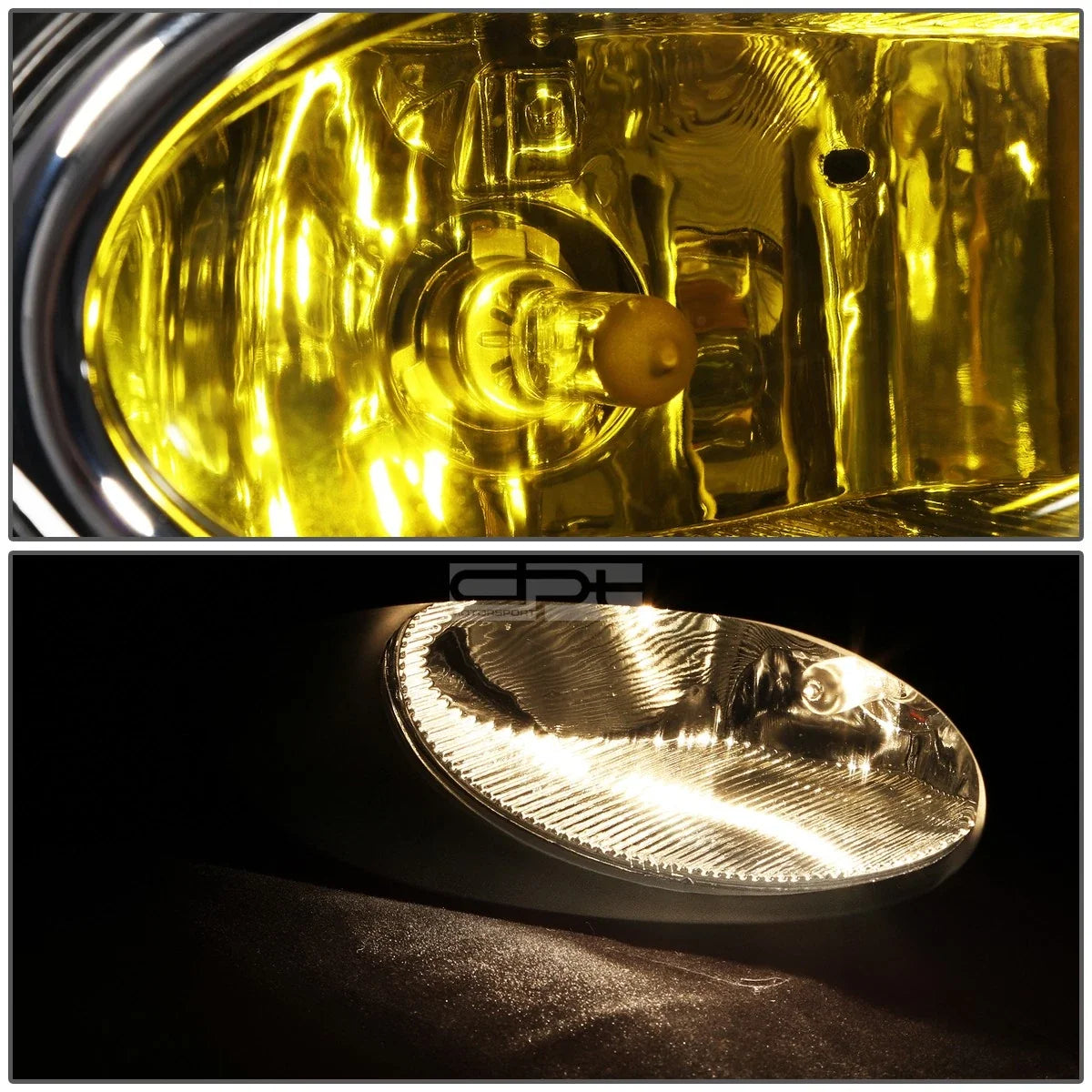 Fog Light Lamp Pair with Bezel and Switch Kit for Honda Civic 2012