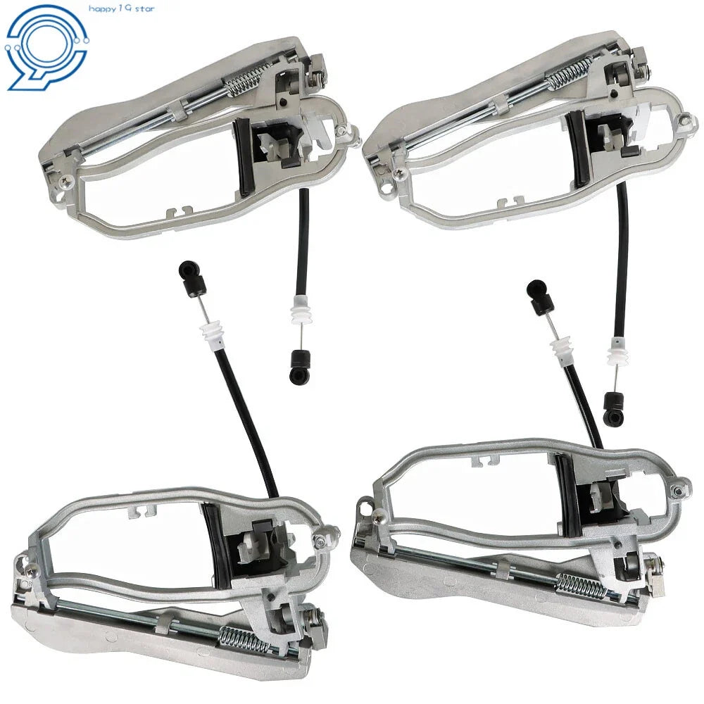 Set of 4 Door Handle Carriers for BMW E53 X5 (2000–2006) 51228243636