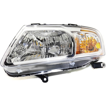 Driver Side Headlight for Mazda Tribute (2008–2011) CAPA Halogen with Bulb