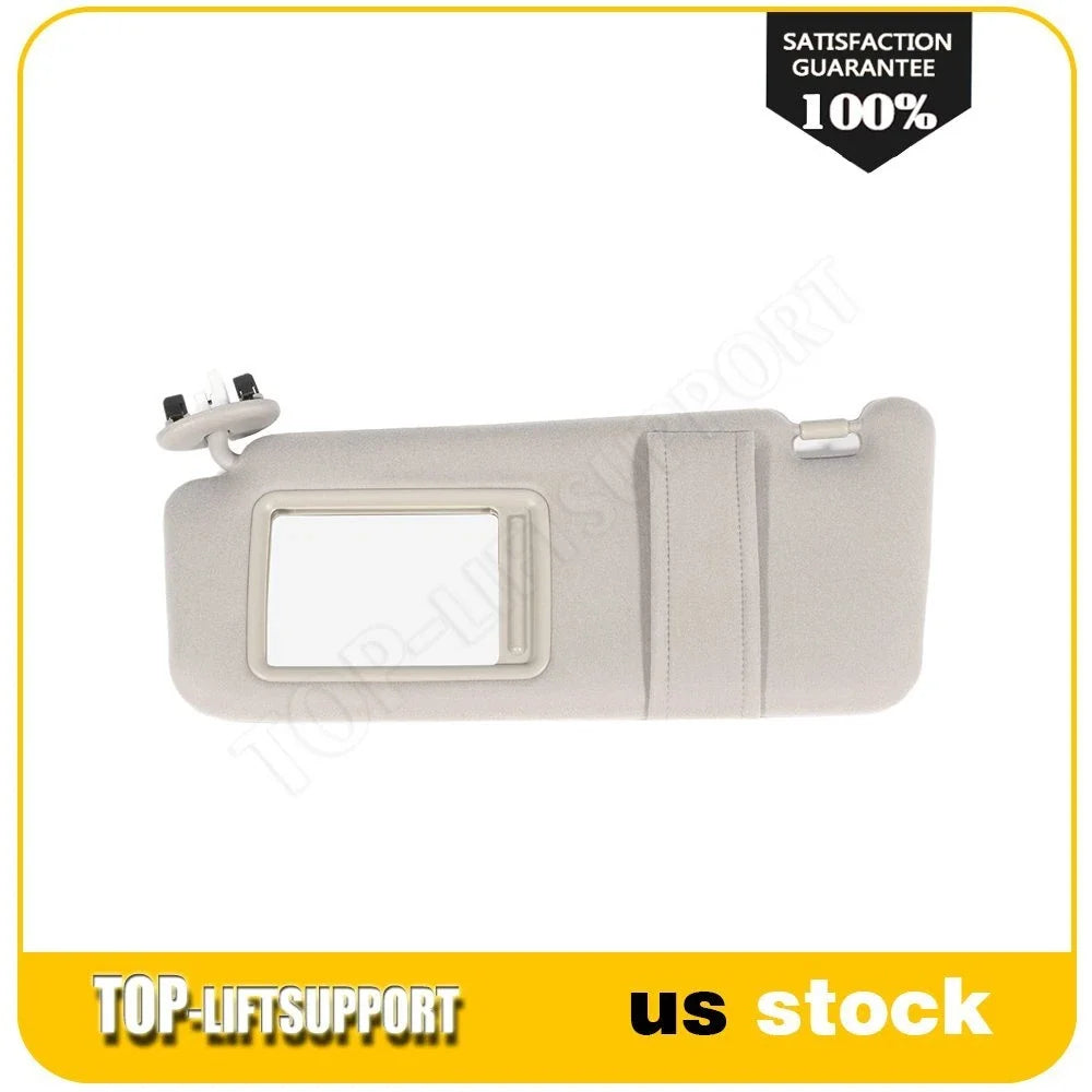 Left Driver Side Sun Visor for Toyota Camry (2007–2011) - Beige