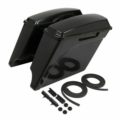 Saddlebag Conversion Bracket 5" Extended for Harley Softail (1986-2017)