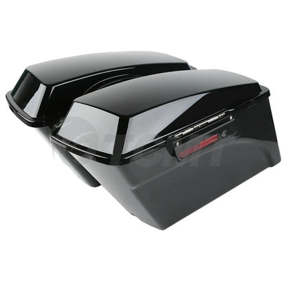 Hard Saddlebags with Bracket for Harley Fatboy Softail (1984–2017)