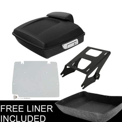 Trunk Pad Mount Rack Base Plate for Harley Touring (2014-2023)
