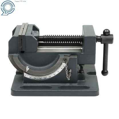 3.25 Inch Tilting Angle Vise for Benchtop Drill Press (Industrial Strength)