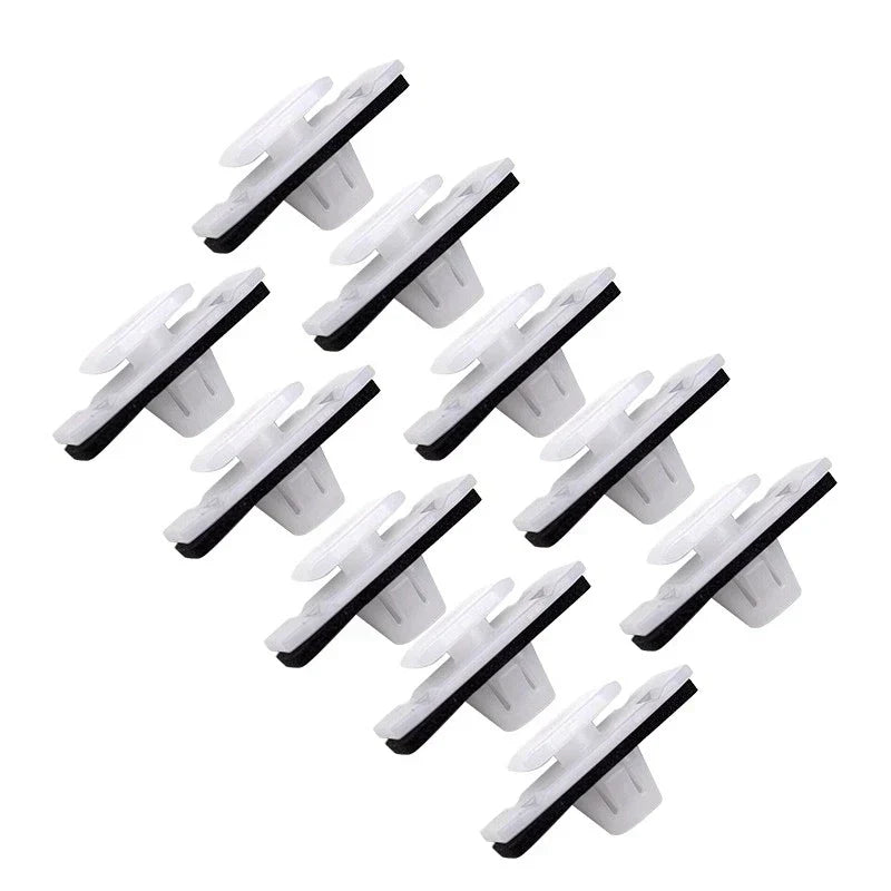 Set of 10 Lower Door Clips for Honda Pilot and Ridgeline 2003-2023