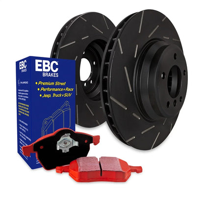 2X Brake Disc and Pad Kit for Fiat 500 (2014–2017)