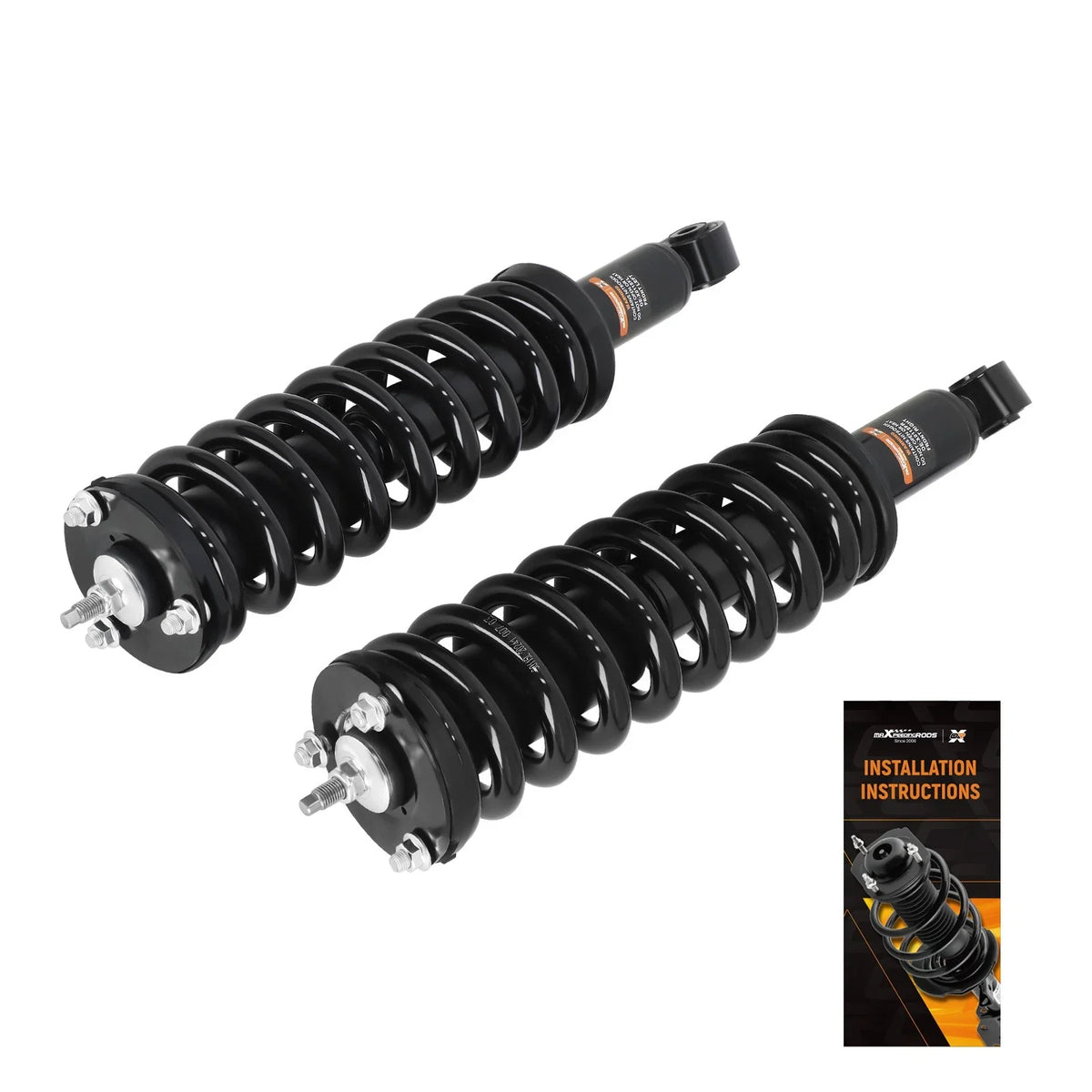 Front Struts Set of 2 for 1996-2002 Toyota 4Runner 4WD w/Coil Spring Assembly