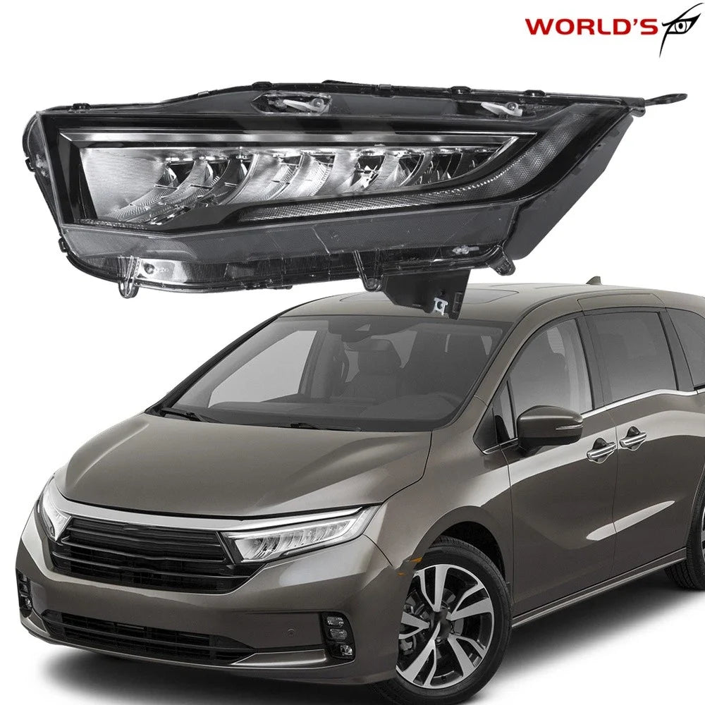 LED Headlights for Honda Odyssey (2021–2024) Chrome Left Driver Side