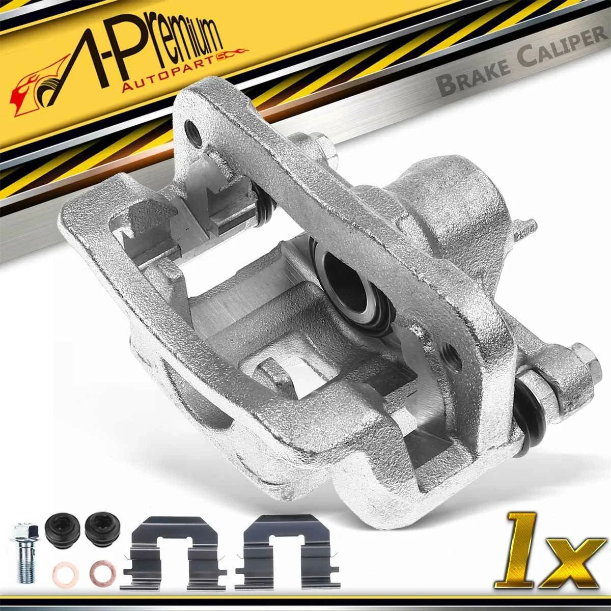 Rear Right Brake Caliper with Bracket for Kia Soul (2010–2013)