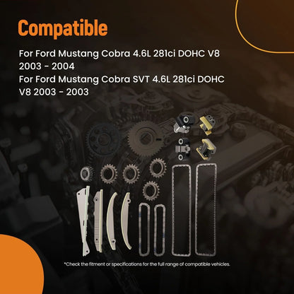 Timing Chain Kit with Tensioner for 2003-2004 Mercury Marauder 4.6L V8