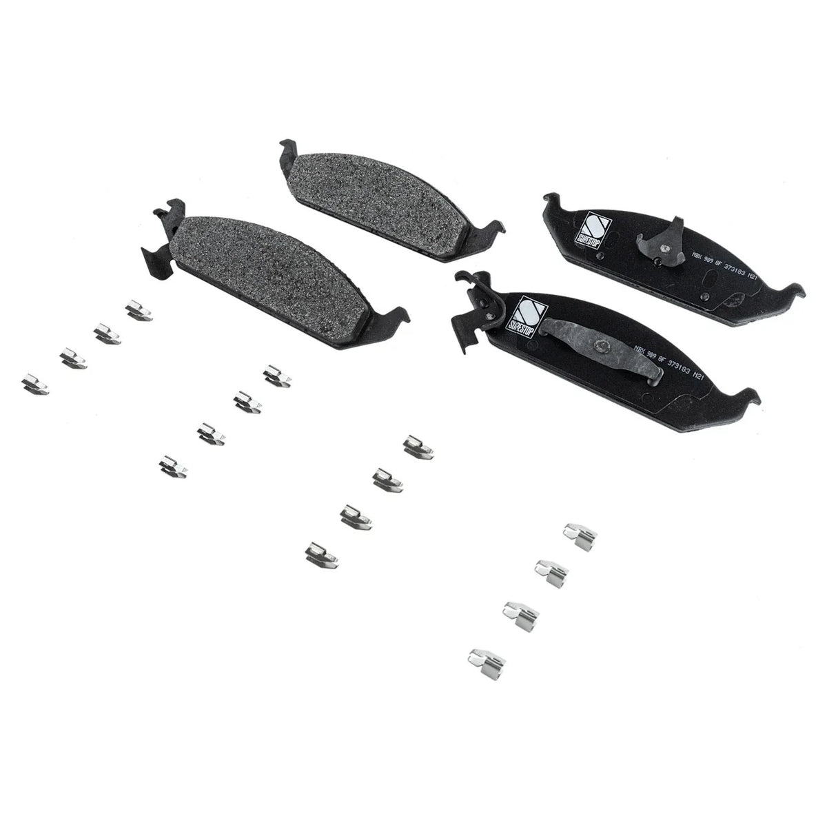 Solid Brake Rotor and Pad Kit for Front Chrysler Sebring (1996-2000)