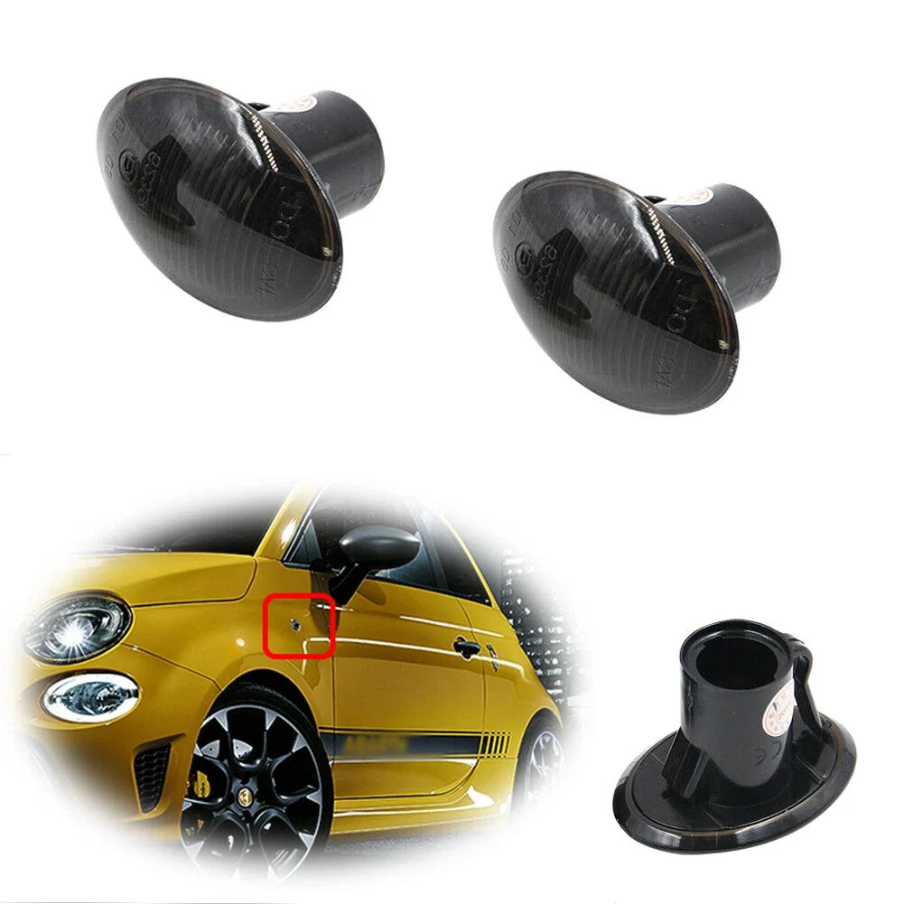 Front Side Marker Parking Lights for Fiat 500 (2012–2020)