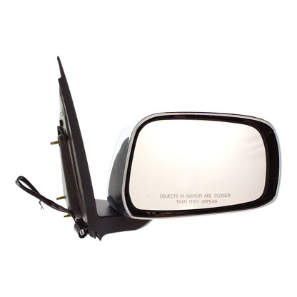 Right Chrome Manual Folding Power Mirror for Nissan Frontier (2005–2010)