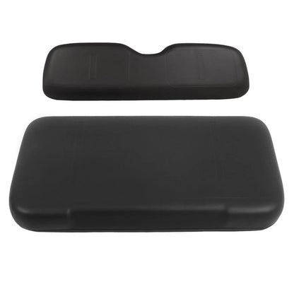 Black Front Seat Cushions Set of 2 for EZGO TXT Medalist (1993–2013)