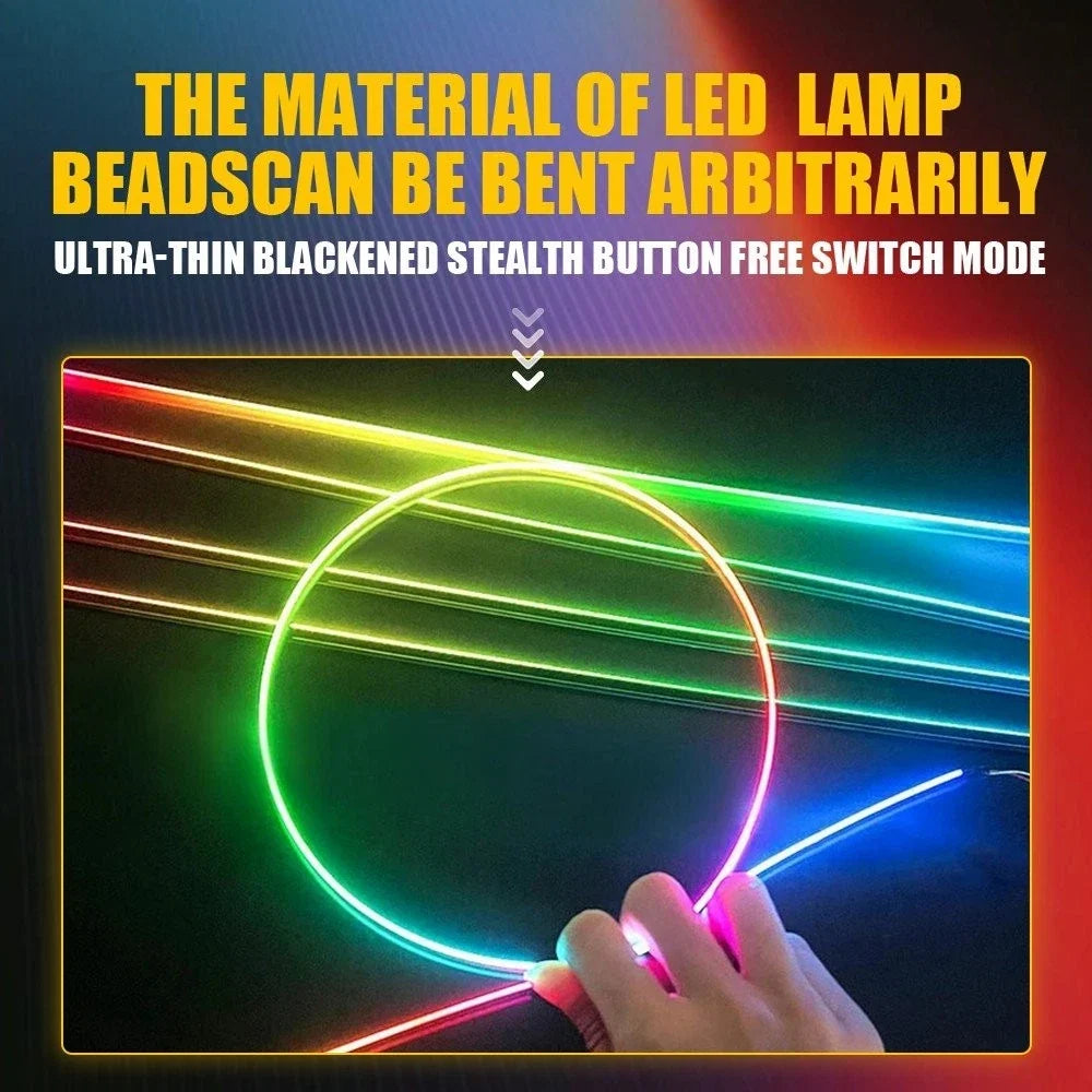 Multicolor LED Sunroof Ambient Lamp for Panoramic Skylight (APP Control)