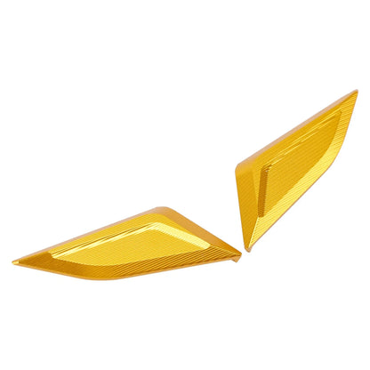 Billet Gold Mirror Block Off Plates for Ducati Panigale V4/S/R 2018-2024
