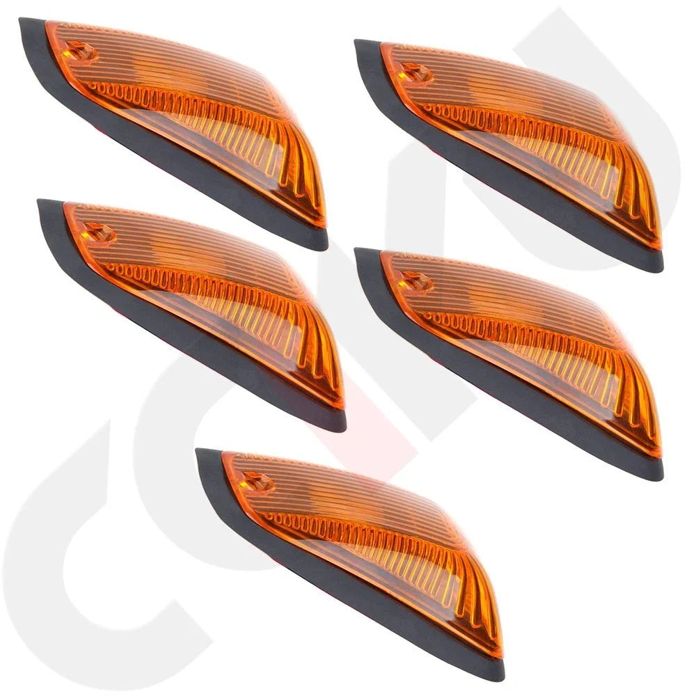 Amber Rubber Cab Marker Light Cover for GMC Chevy 1998-2000