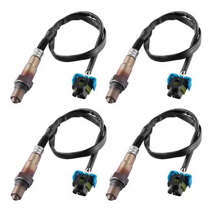 4 O2 Sensors for Cadillac SRX (2004, 2012–2016) and CTS (2004)