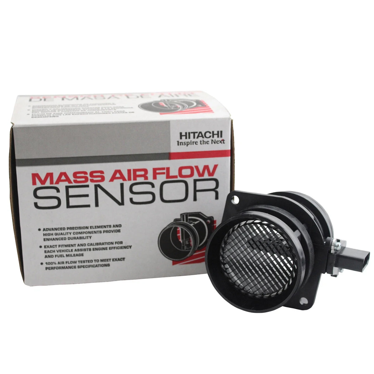 Hitachi MAF0051 Air Flow Sensor for VW GTI Golf CC 2006-2013