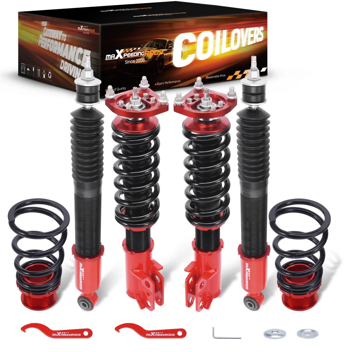 24 Way Adjustable Coilovers for Ford Mustang (1994-2004) Suspension