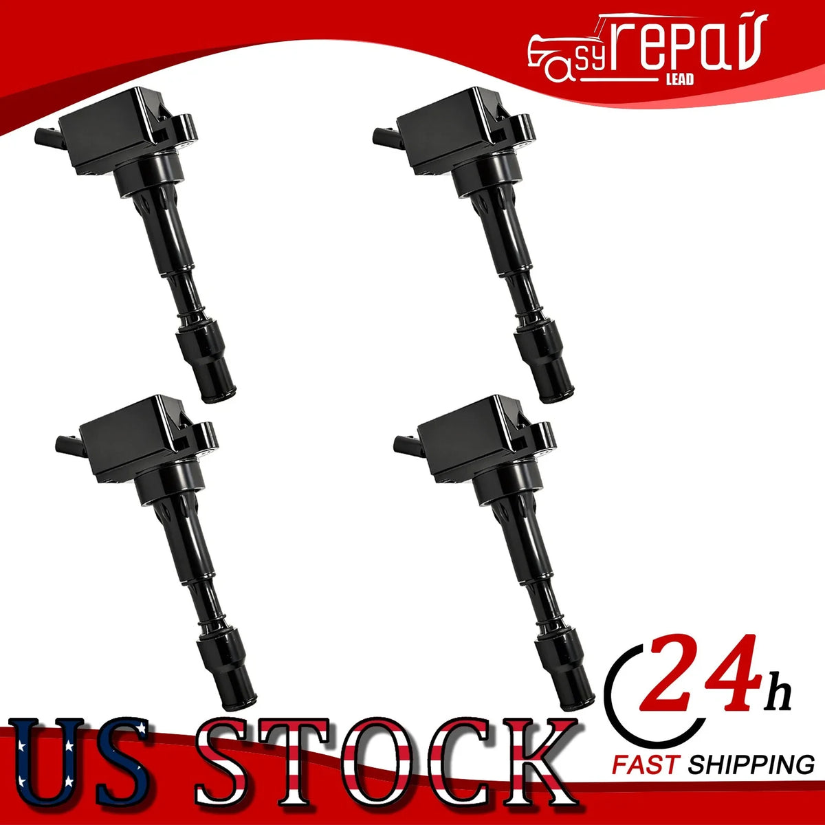 4X Ignition Coil and Spark Plug Kit for Kia Forte5 Soul Seltos (2010–2021) UF816