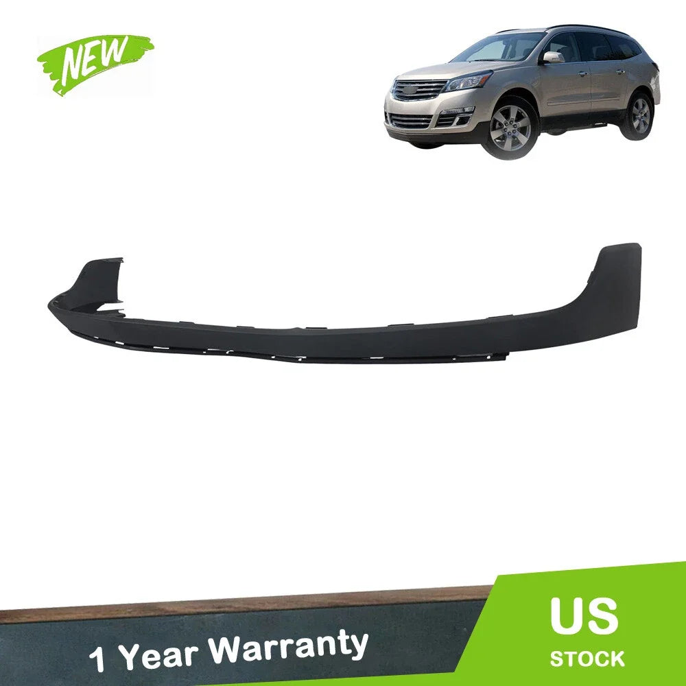 Front Lower Bumper Cover for Chevrolet Traverse (2013–2017) Black