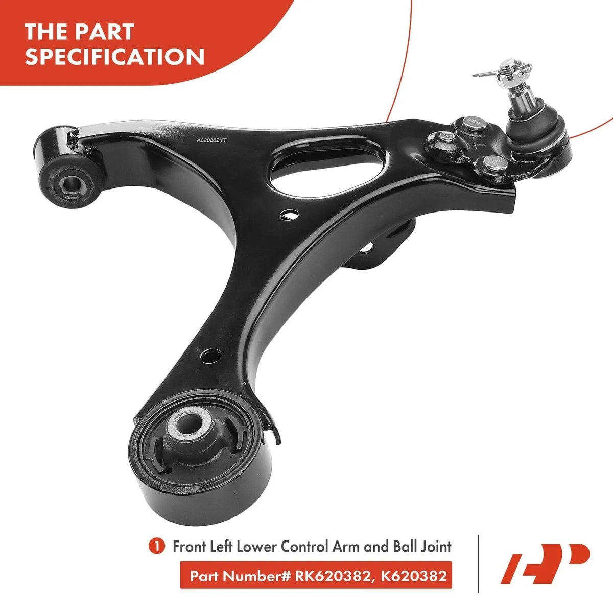 Sway Bar Link and Front Lower Control Arm Tie Rods for 2006-2011 Honda Civic