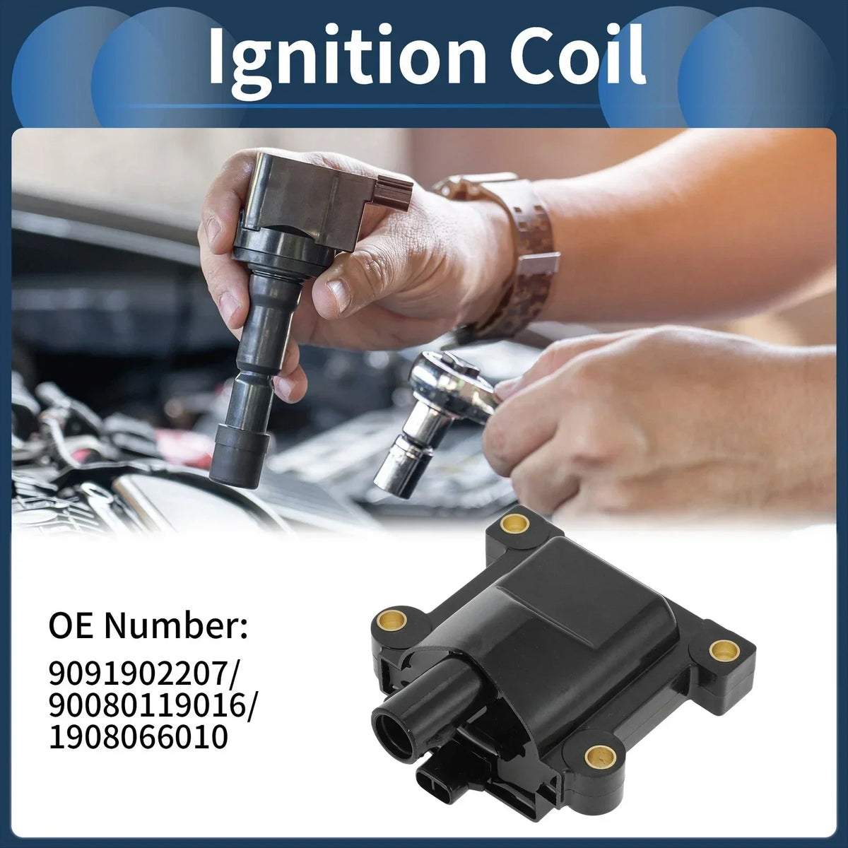 Ignition Coil Pack Compatible with Lexus ES300 (1992-1993)